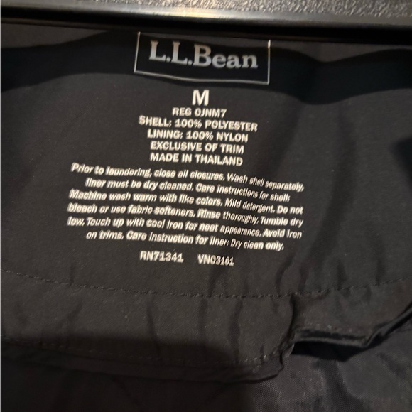 L.L. Bean Charcoal Gray Coat - Picture 4 of 4